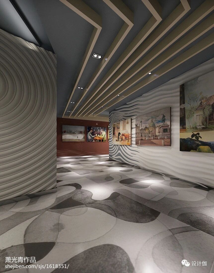 坚守品质 | 水北特色·让展馆设计效果图与实际图1：1还原