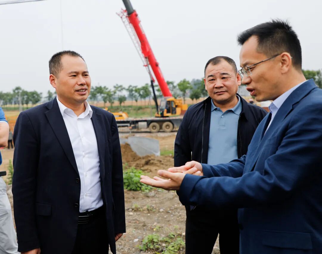 王鹏飞调研重点工程项目建设情况