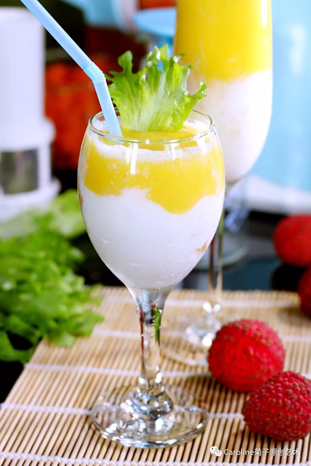 热爆了!酸奶芒果冰和胡萝卜苹果汁来帮你