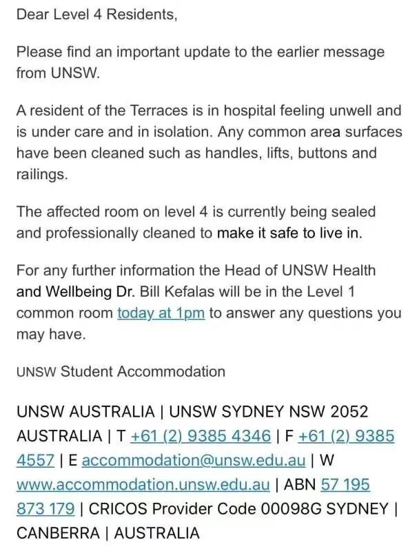 UNSW学生感染新型冠状病毒细节梳理！申请延期入学看这里 - 5