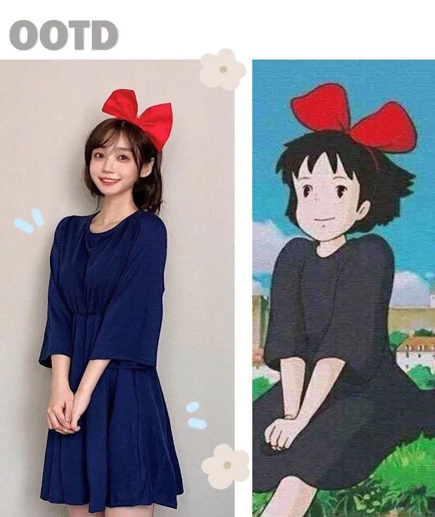 漫画女神穿搭模板！懒人照着穿，好看到犯规！