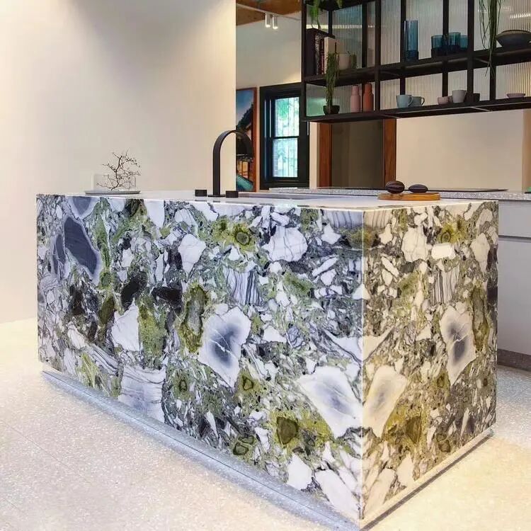 Primavera Marble Kitchen Island Tops