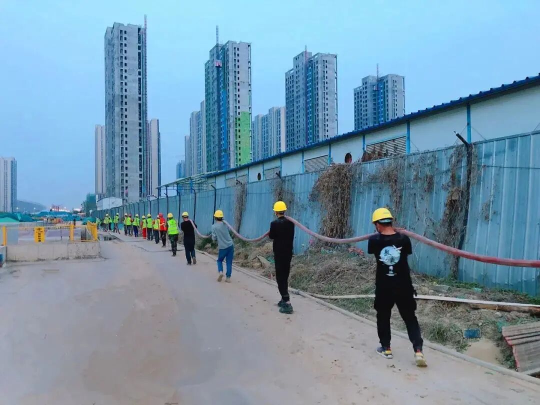 中铁工服复工复产首个项目实现双线贯通