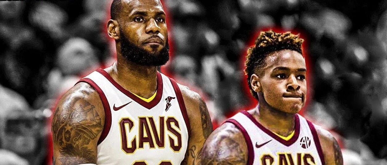 父子篮球？老詹是时候为布朗尼铺路了…