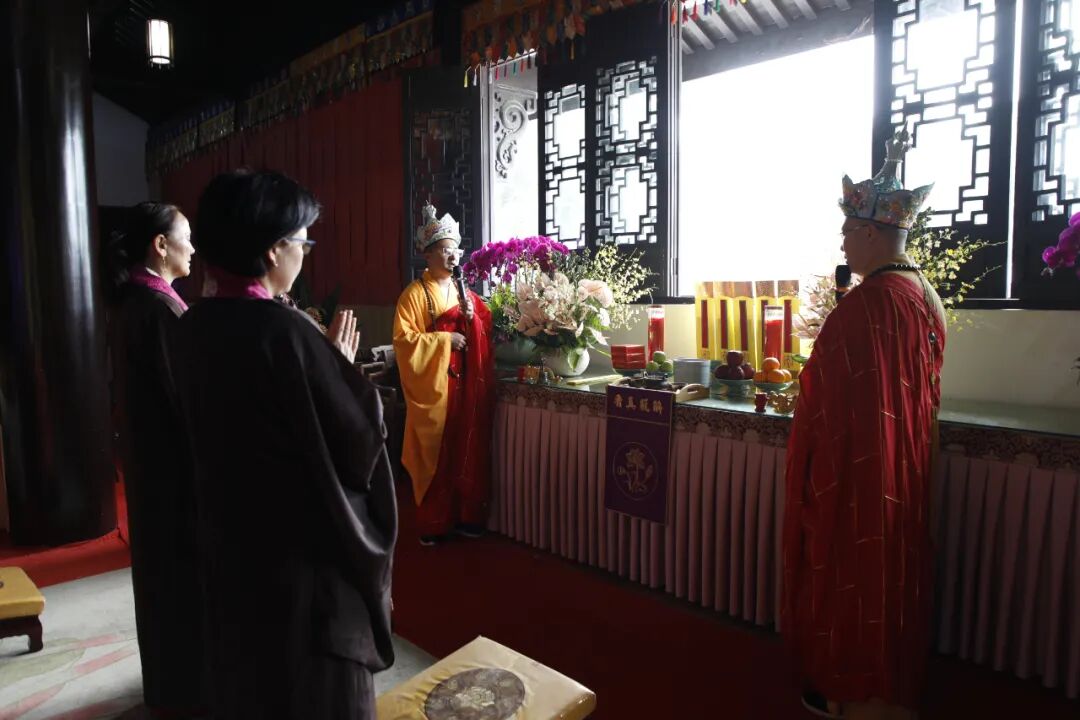 北天目灵峰讲寺报恩护国水陆法会第七天：法会圆满