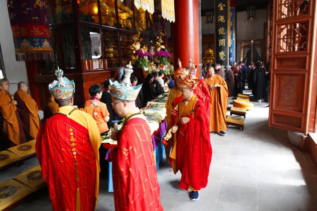 北天目灵峰讲寺报恩护国水陆法会第七天：法会圆满