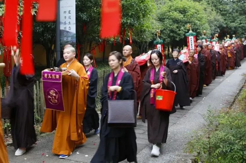 北天目灵峰讲寺报恩护国水陆法会第七天：法会圆满