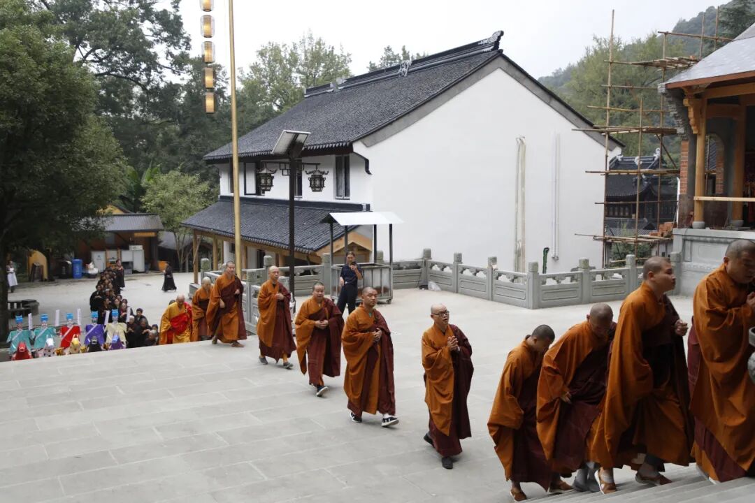 北天目灵峰讲寺报恩护国水陆法会第七天：法会圆满