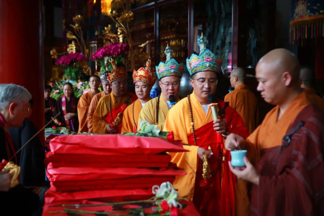 北天目灵峰讲寺报恩护国水陆法会第七天：法会圆满