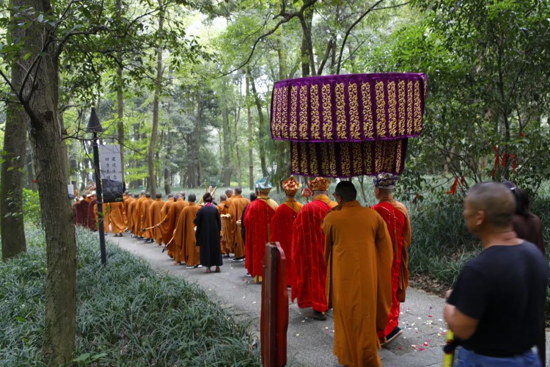 北天目灵峰讲寺报恩护国水陆法会第七天：法会圆满