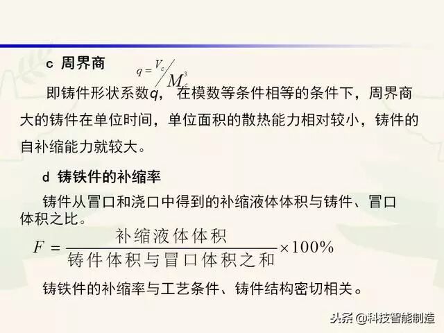 全面讲解铸造工艺学通用冒口、实用冒口设计，收藏起来！的图75