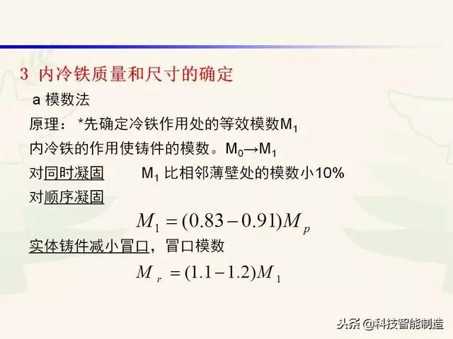 全面讲解铸造工艺学通用冒口、实用冒口设计，收藏起来！的图103
