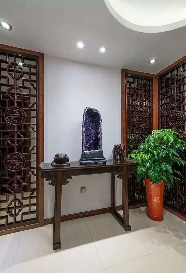 红木鉴赏︱100万的豪华中式装修