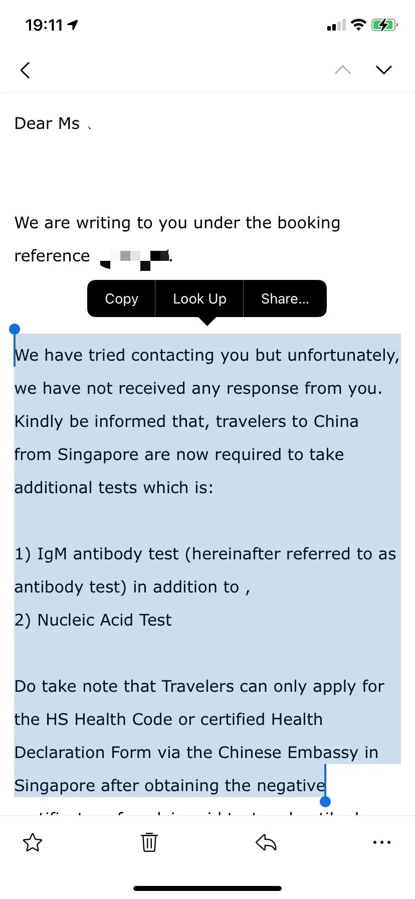 重磅！中国驻新大使馆：11月8日起，从新加坡飞中国需双阴证明！