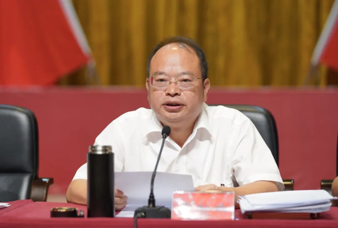 中共于都县委二十届四次全体扩大会议召开