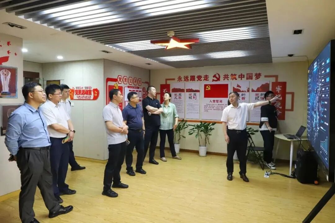 长春市朝阳区区长许军等领导到访我会