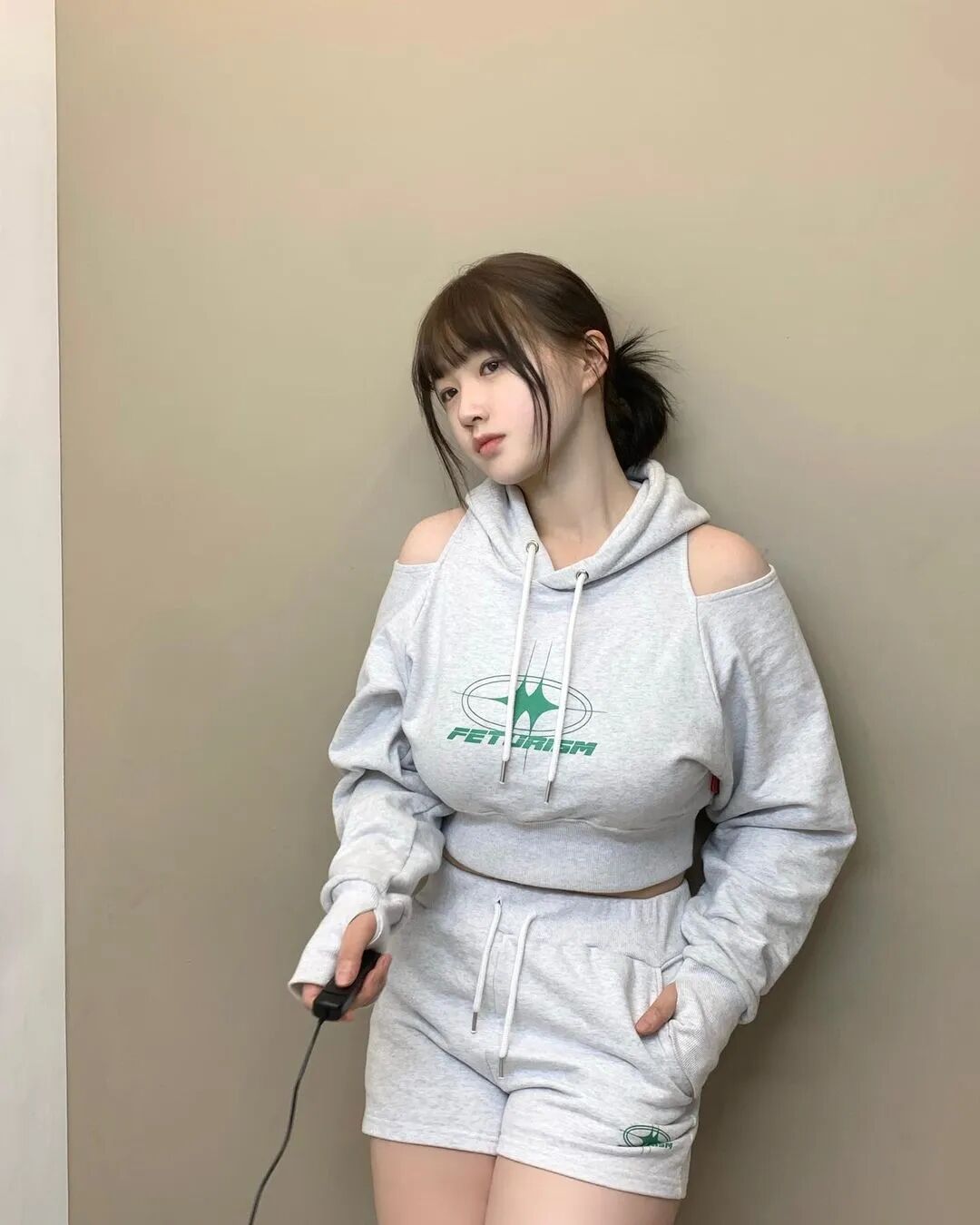 韩国网红dudidi极品微胖身材网友直呼太羡慕她男友