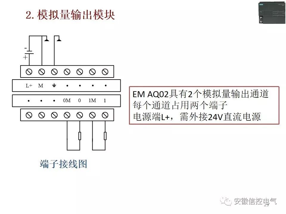 西门子S7-200SMART的系统配置与接口模块的图29
