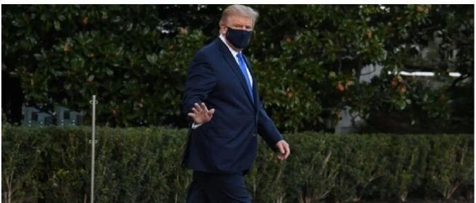 特朗普发烧了？刚刚，他发了入院后第一条推特，正在接受这一疗法治疗