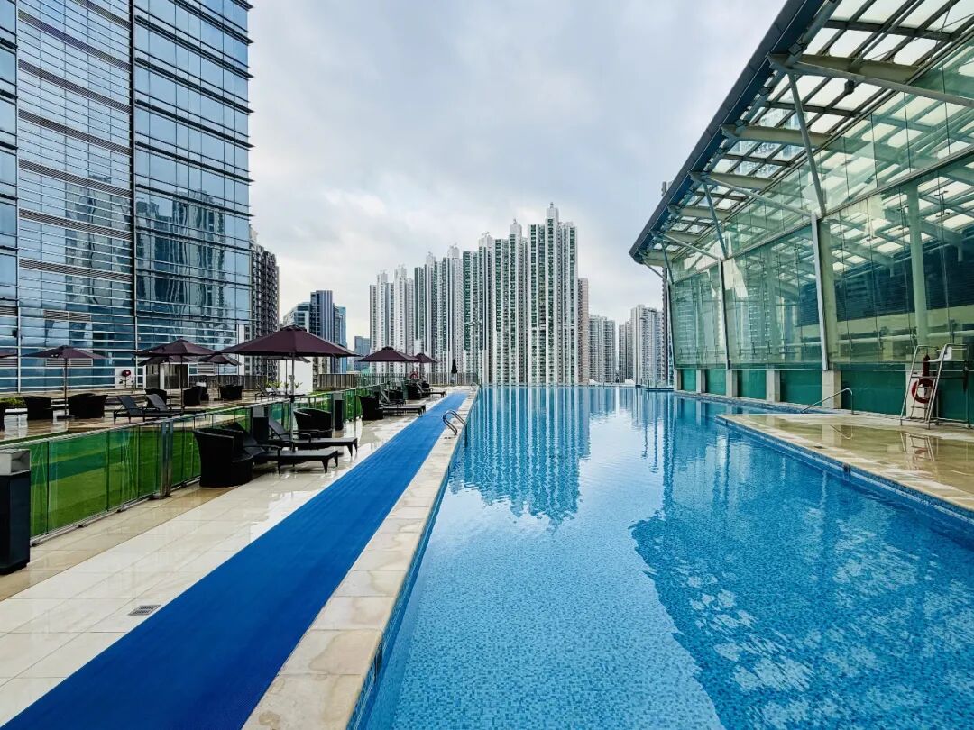 香港荃湾西如心酒店72楼海景套房体验 面积60平景观佳