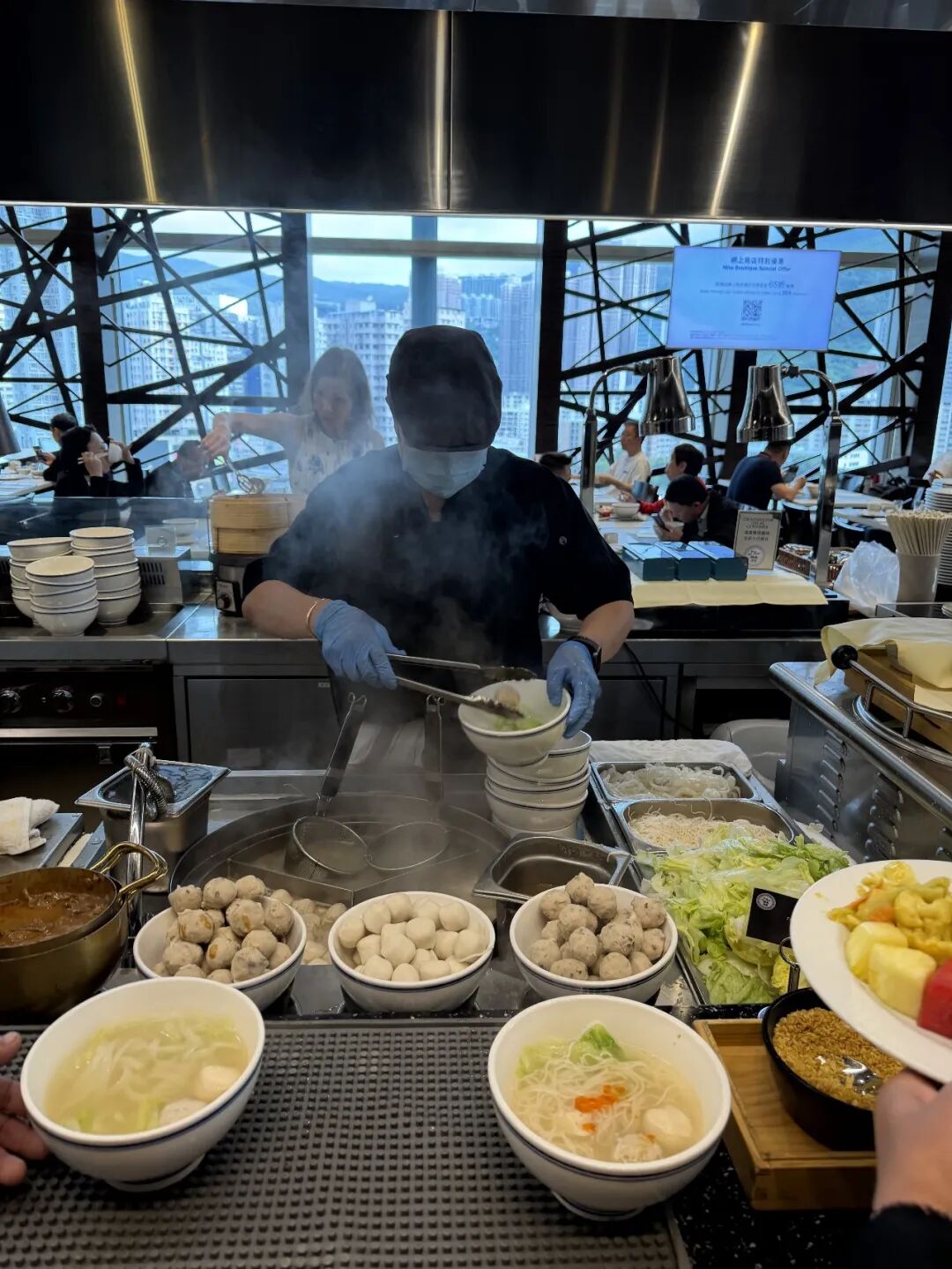 香港荃湾西如心酒店72楼海景套房体验 面积60平景观佳