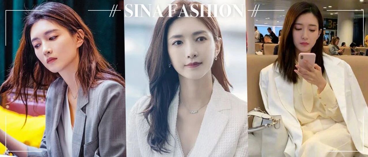 江疏影解锁“最美柜姐”，这样的私服明明是当博主的料