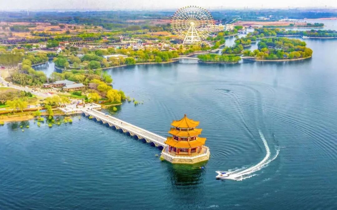 戏水纳凉避暑季在泰安天颐湖畔遇见21清凉夏日