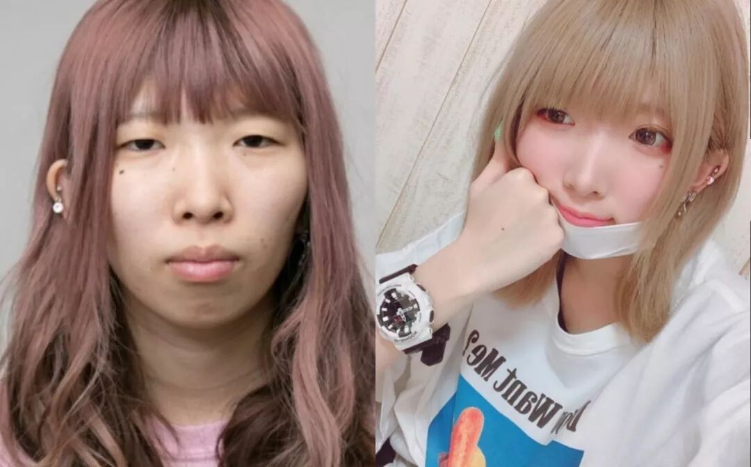 自称“奇迹的丑女”的日本网红妹子，化妆前后堪比整容和换头...（组图） - 10