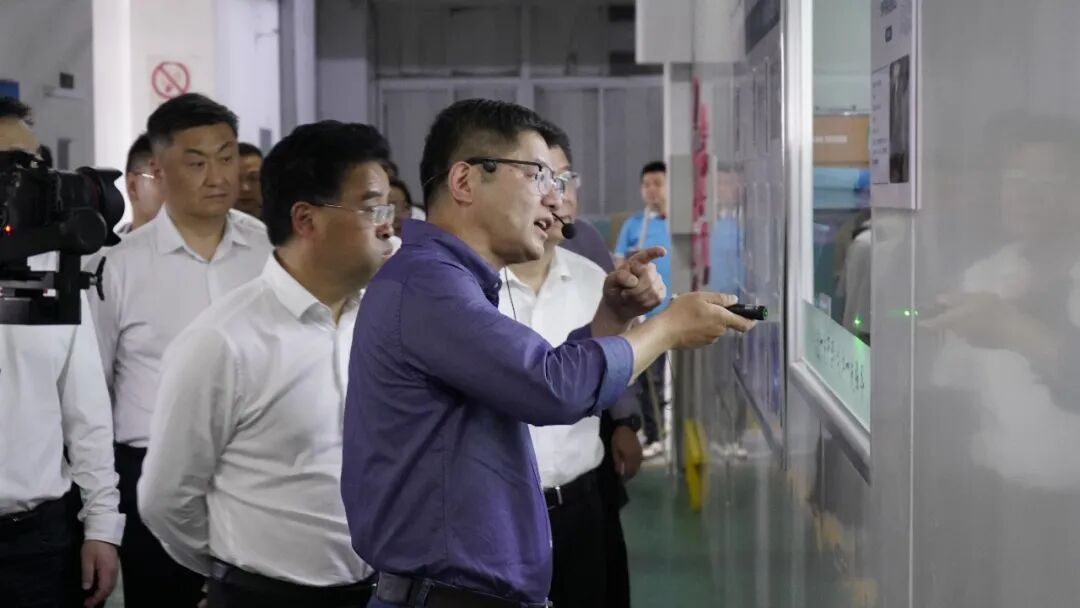 宁波市“人工智能+制造”现场会走进祈禧股份 共探中小企业数字化转型之路