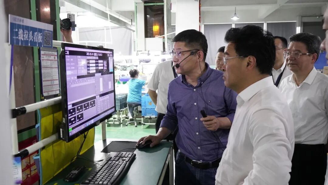 宁波市“人工智能+制造”现场会走进祈禧股份 共探中小企业数字化转型之路