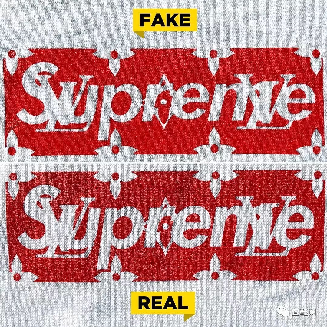 supreme银角真假对比图片