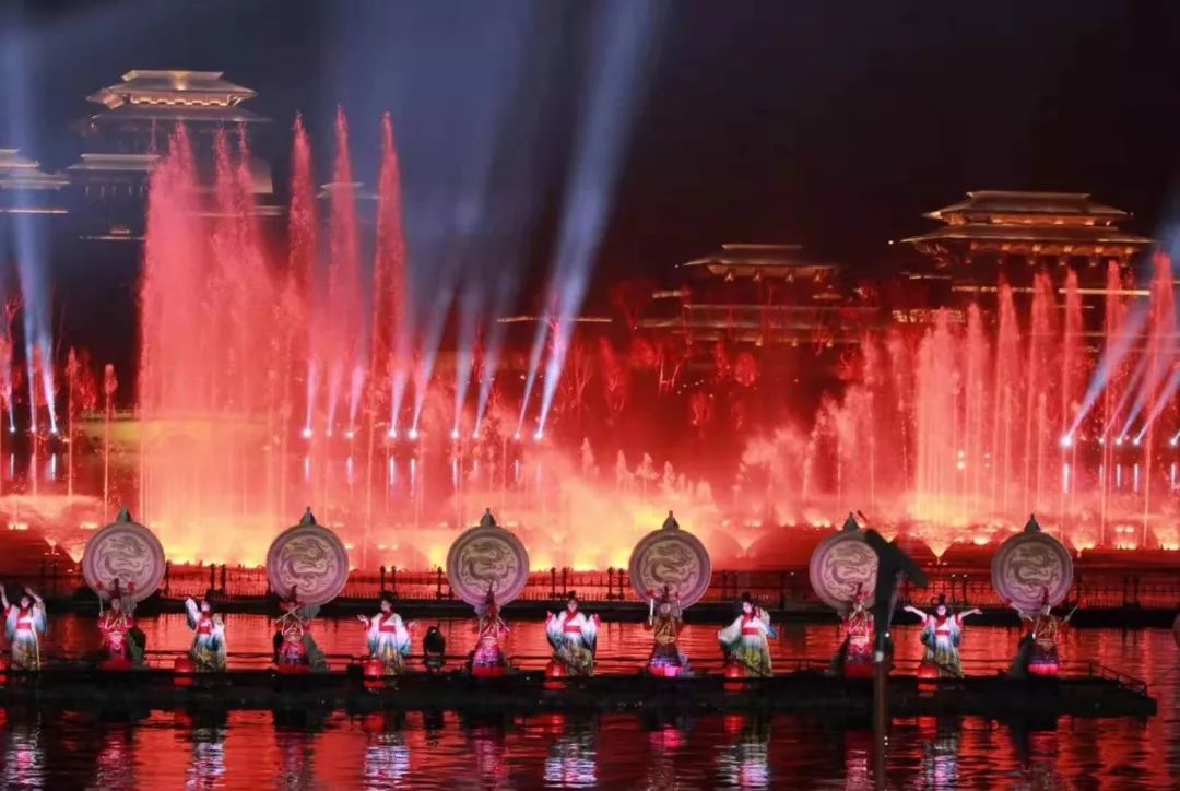 无人机、音乐喷泉,汉中油菜花节主会场这场表演,太震撼!