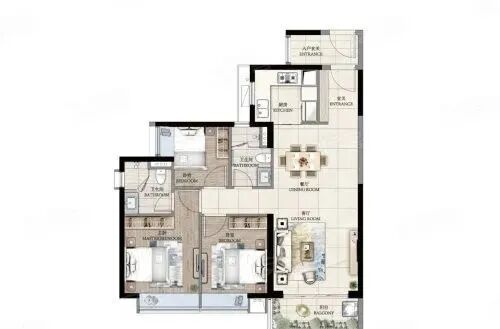 黄埔时代天境，单价低*3.3万/平！