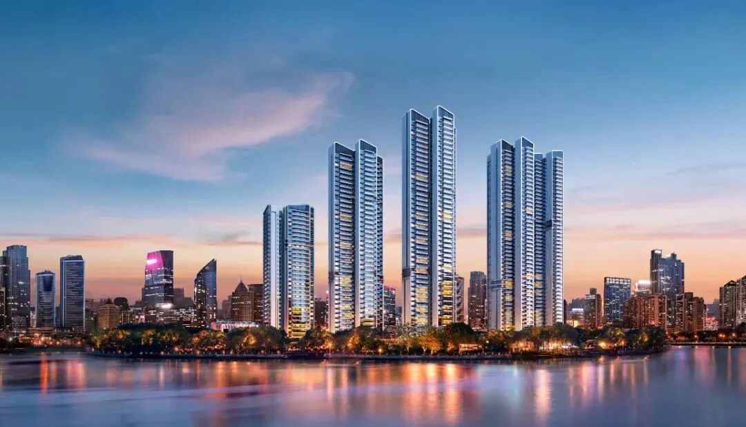 白鹅潭这座百万方大城，力诚·榕诚湾主推85㎡-168㎡！