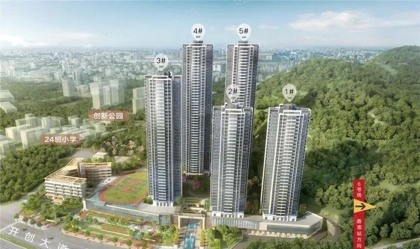 黄埔时代天境，单价低*3.3万/平！