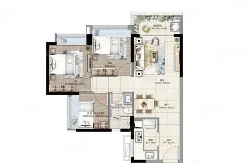 黄埔时代天境，单价低*3.3万/平！