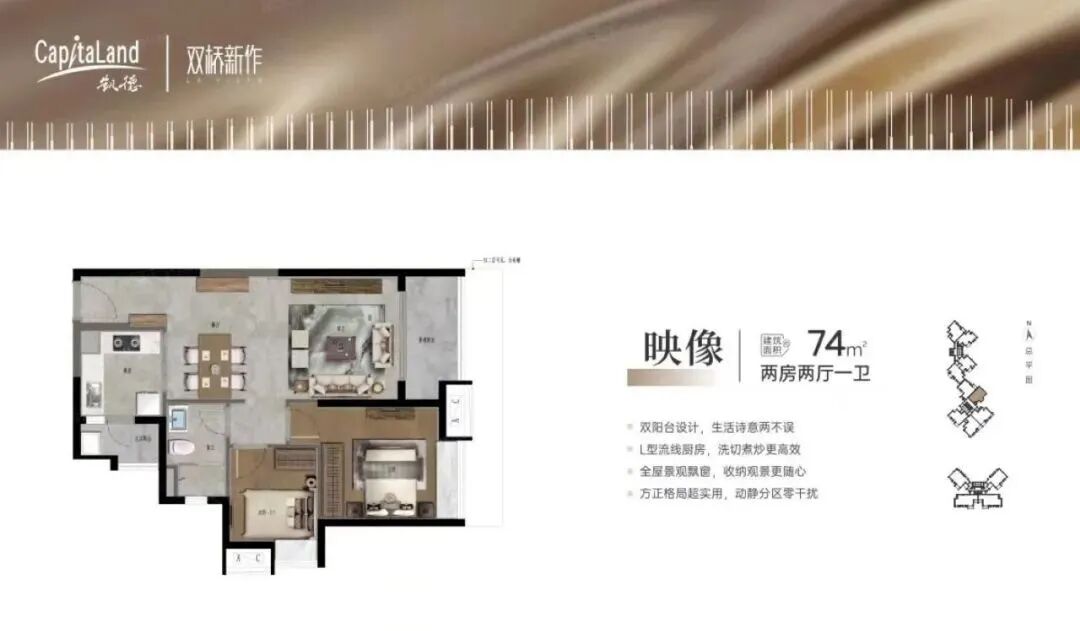 荔湾【凯德双桥新作】实景样板间盛大开放！