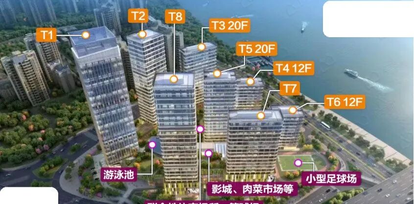 白云公寓金沙滨江壹号建面31-100㎡，总价30万！