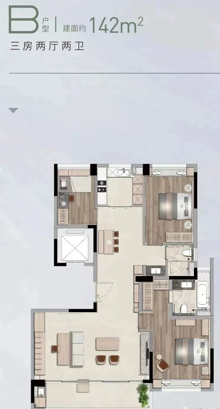 广州合生缦云142-259㎡，要盖42栋楼!