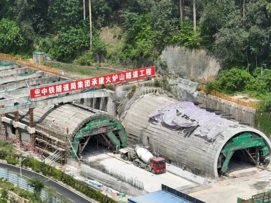 火炉山隧道通车，中铁建信达花语天宸通勤缩短!