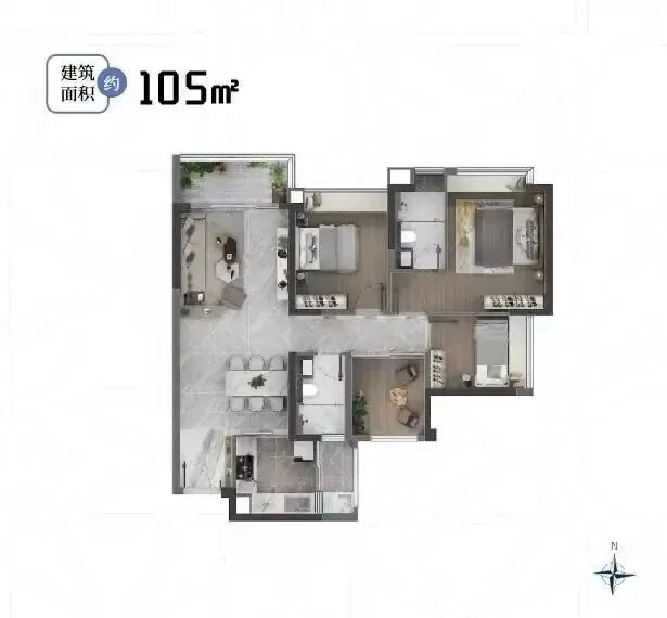 白云新城 【新世界云耀】建面120~170㎡，价格上到7万?