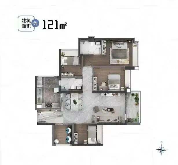 白云新城 【新世界云耀】建面120~170㎡，价格上到7万?