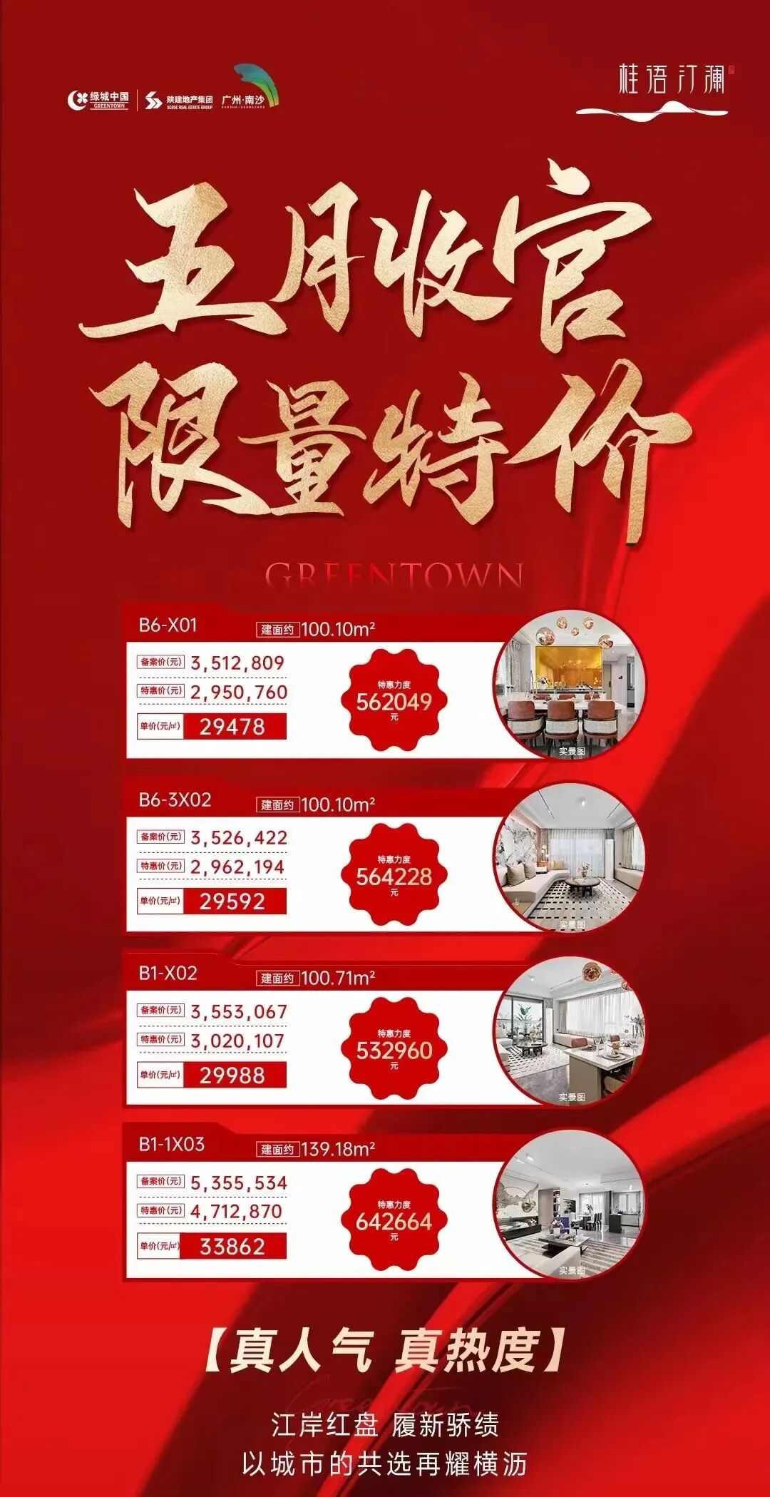 直降107万！南沙14盘出招，推出超66套特价单位！