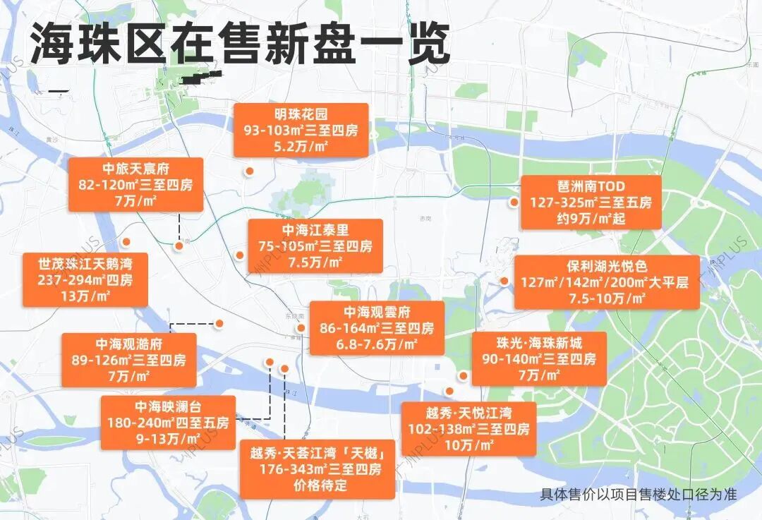 海珠锌片厂、洛溪地块规划出炉！产品有惊喜！