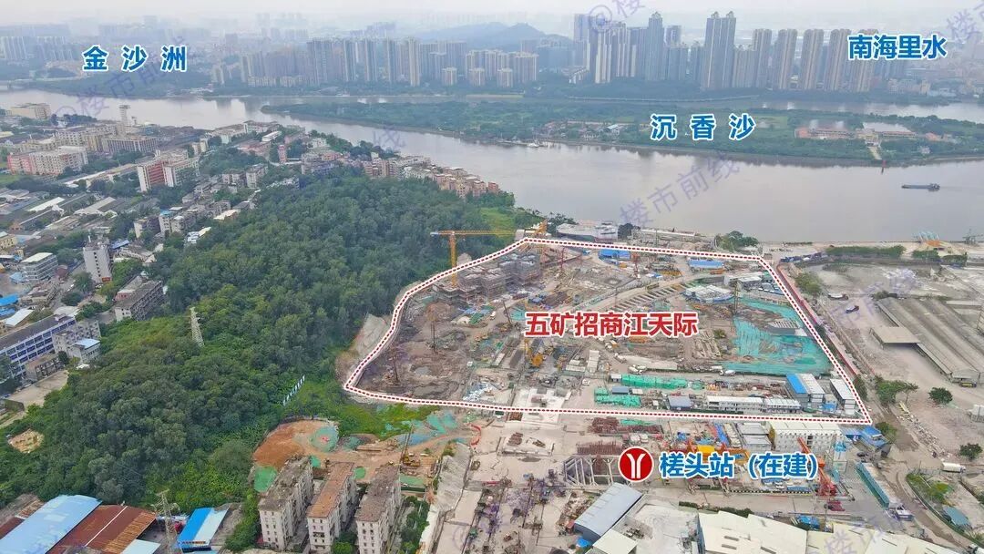 双地铁+江景，【五矿招商江天际】这个*区盘才3.9万/㎡？