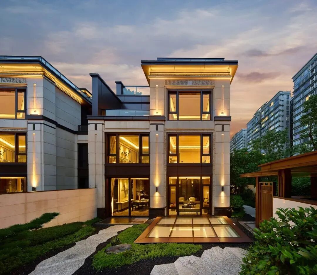 广州【中冶逸璟公馆】230㎡院落大宅，以48席传世公馆、新中式岭南别墅！