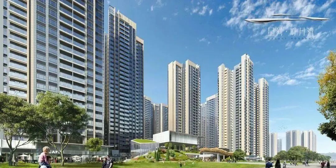 南沙星河畔月湾与横沥岛就一江之隔，价格却差了1万/㎡？