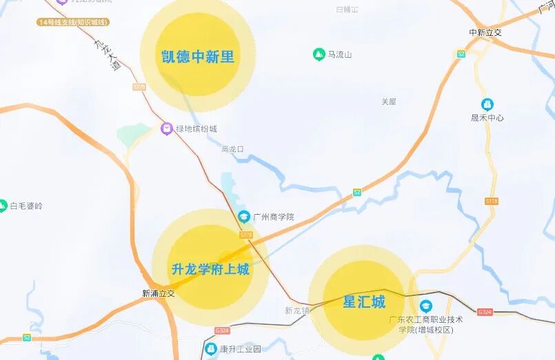 知识城刚需盘：星汇城、升龙学府上城和凯德中新里，怎么选？