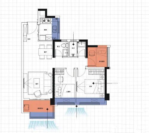 白云王炸新盘【越秀白云星汇城】主推77-116平户型！