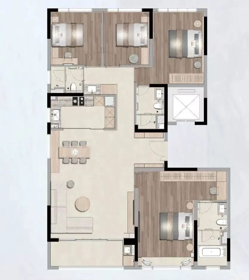 天河板式小高层，缦云广州大平层值得买？